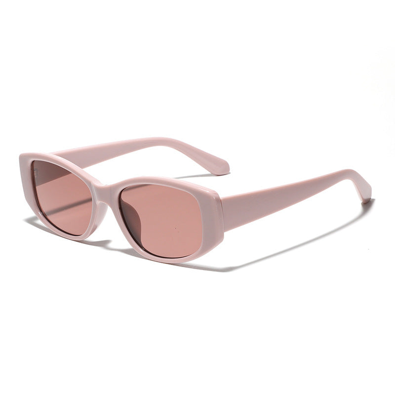 Ladies fashionable cat eye sunglasses with holographic design Kalsten