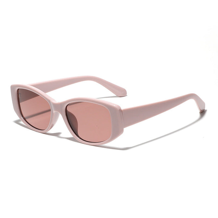 Ladies fashionable cat eye sunglasses with holographic design Kalsten