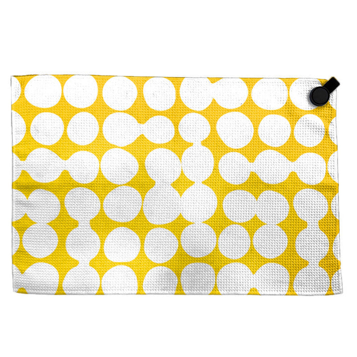 Towel with modern circular pattern Kalsten