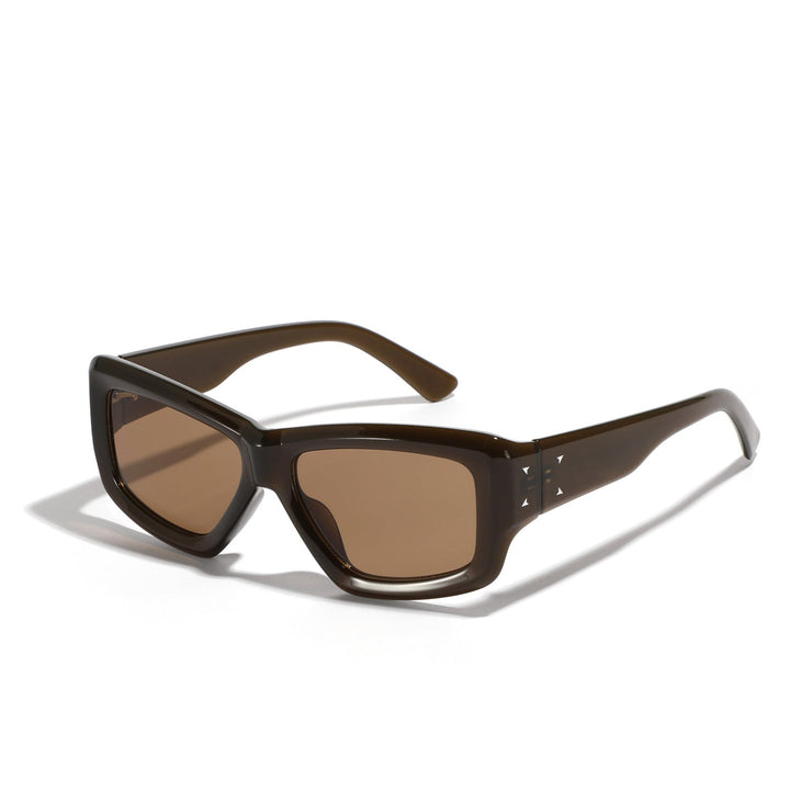 Women's oversized geometric sunglasses with modern frame Kalsten