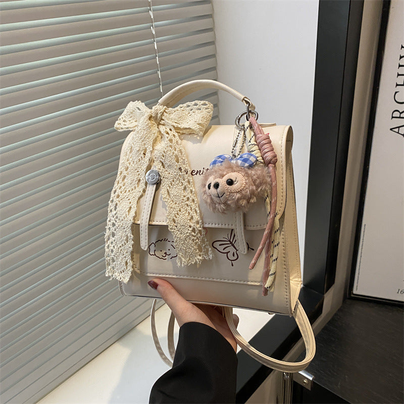 Whimsical Bow Detail Mini Backpack Acalora
