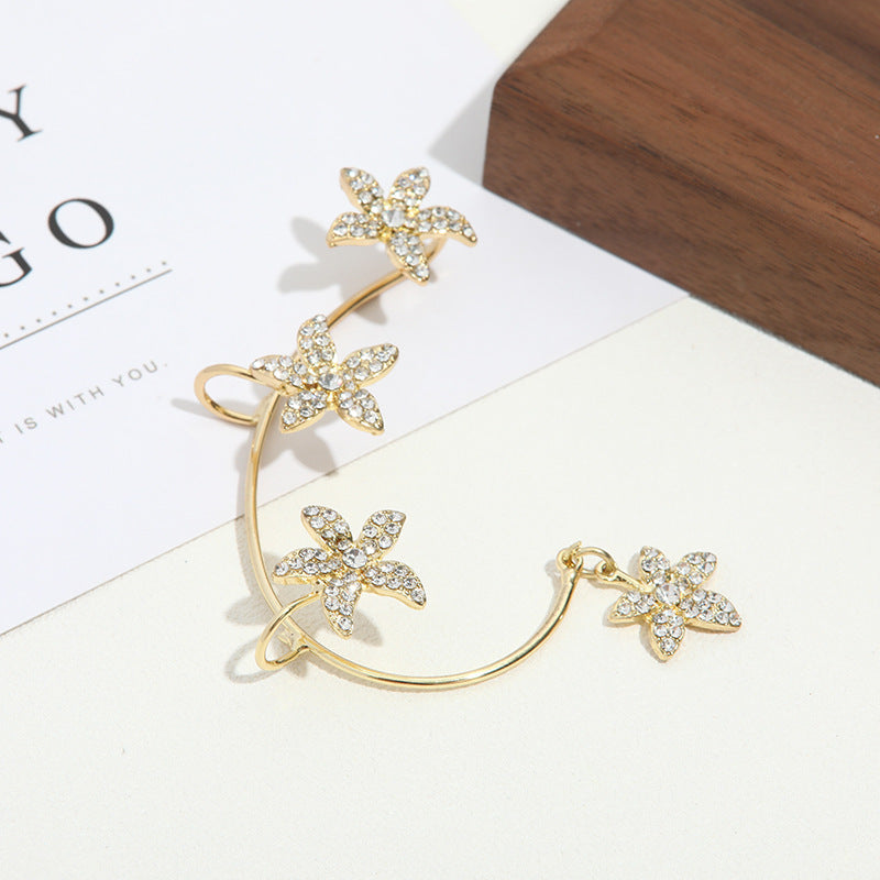 Rhinestone Butterfly Hair Clip Kalsten