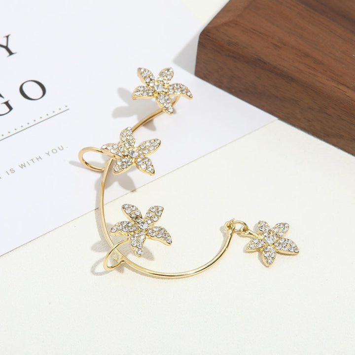Rhinestone Butterfly Hair Clip Kalsten
