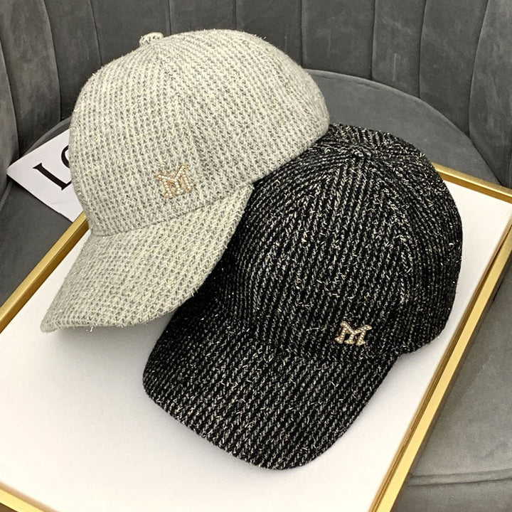 Women's Textured Knit Baseball Cap Kalsten