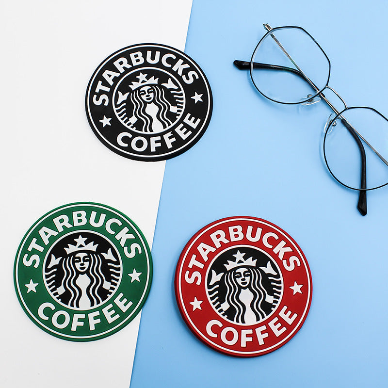 Unisex Circular Silicone Coaster Kalsten