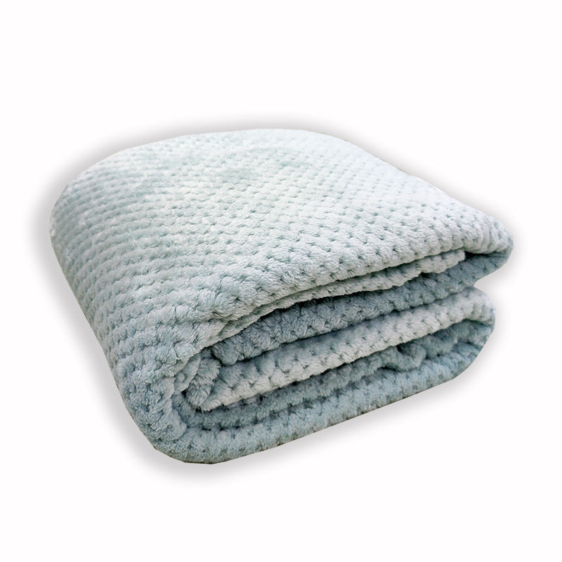 Women's cozy waffle texture blanket Kalsten