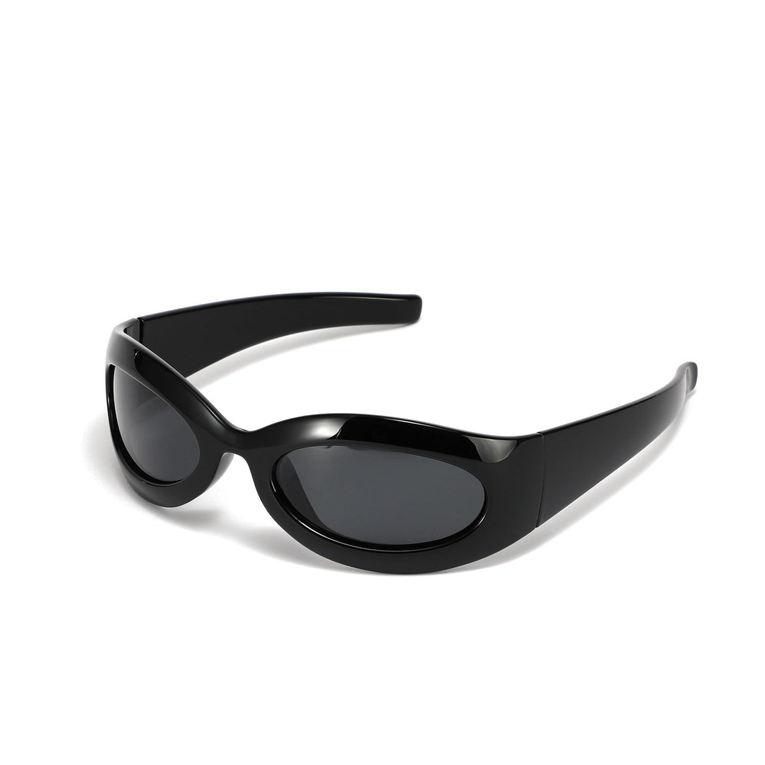 Women's fashionable retro sunglasses in trendy oval design Kalsten