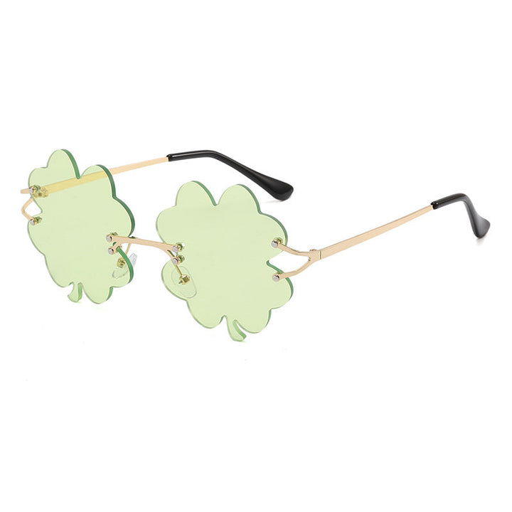 Women playful sunglasses with unique flower frame Kalsten