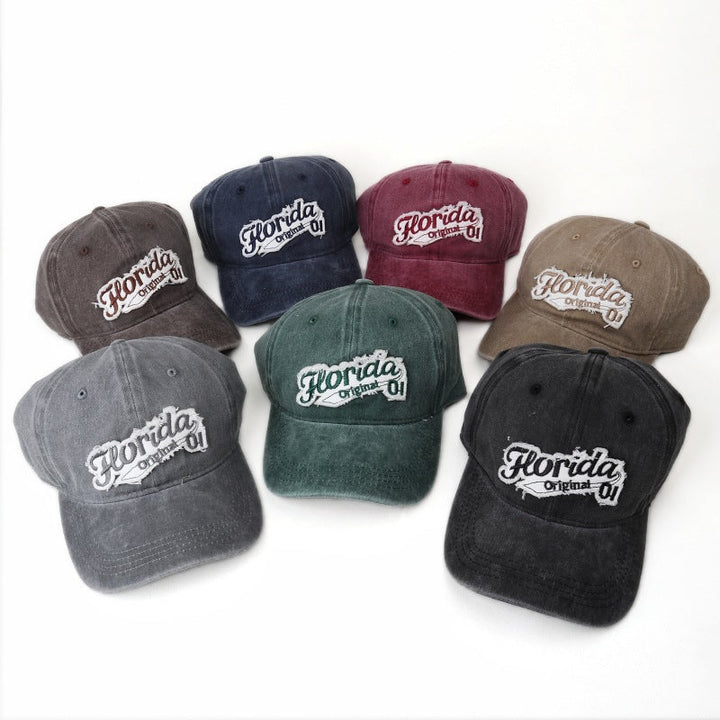 Women's Vintage-Inspired Cotton Baseball Cap Kalsten