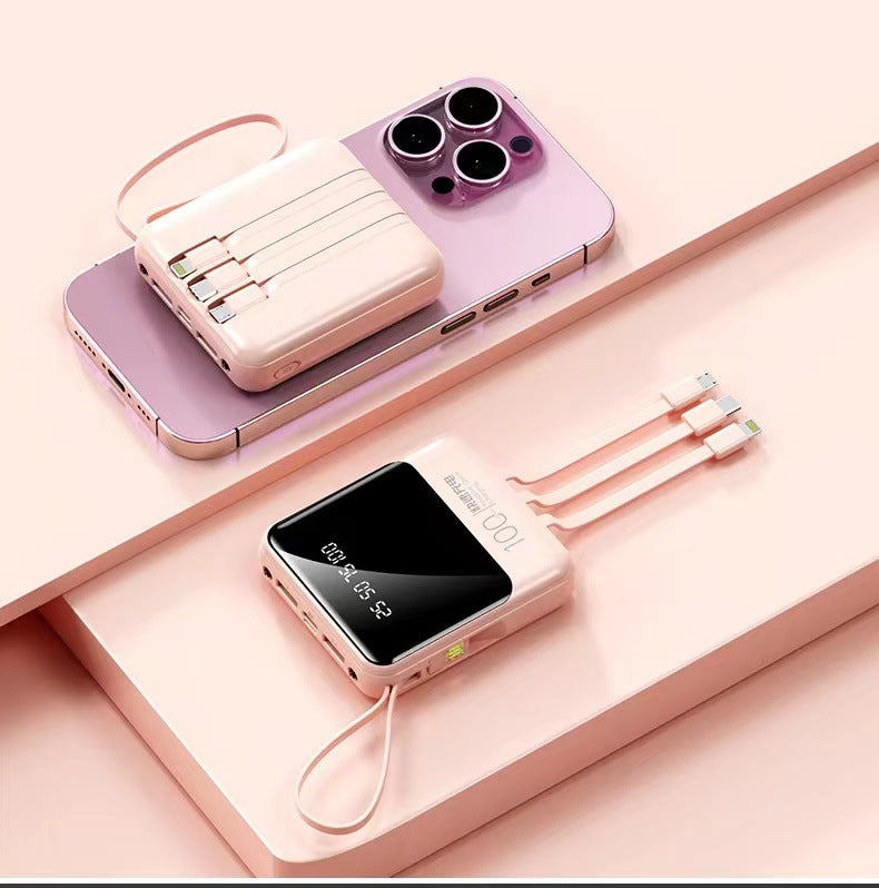 Power bank with multifunctional charging cable Kalsten