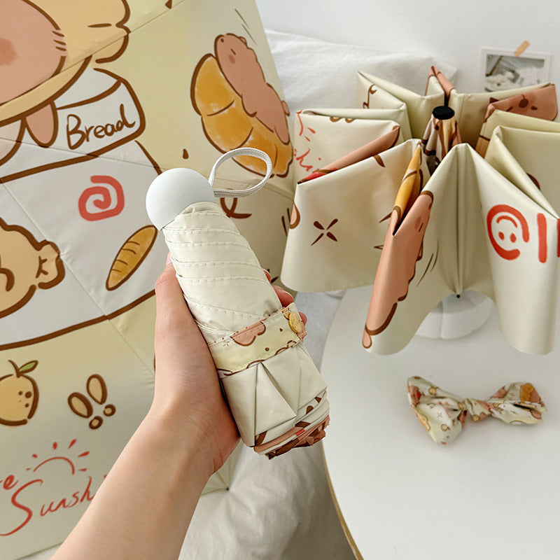 Ladies Automatic Umbrella with Playful Design Kalsten