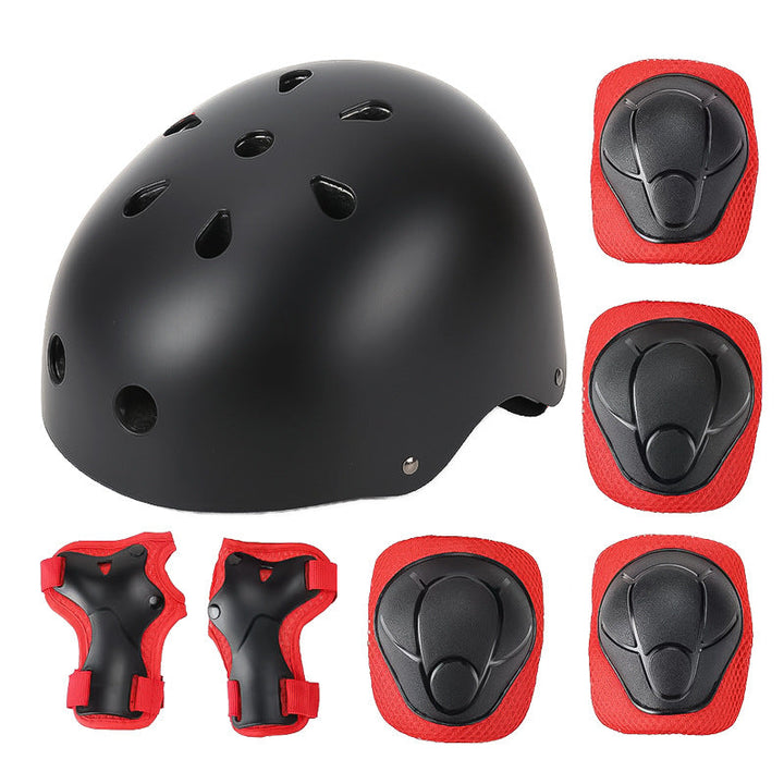 Protective Skate Helmet and Pads Set Kalsten
