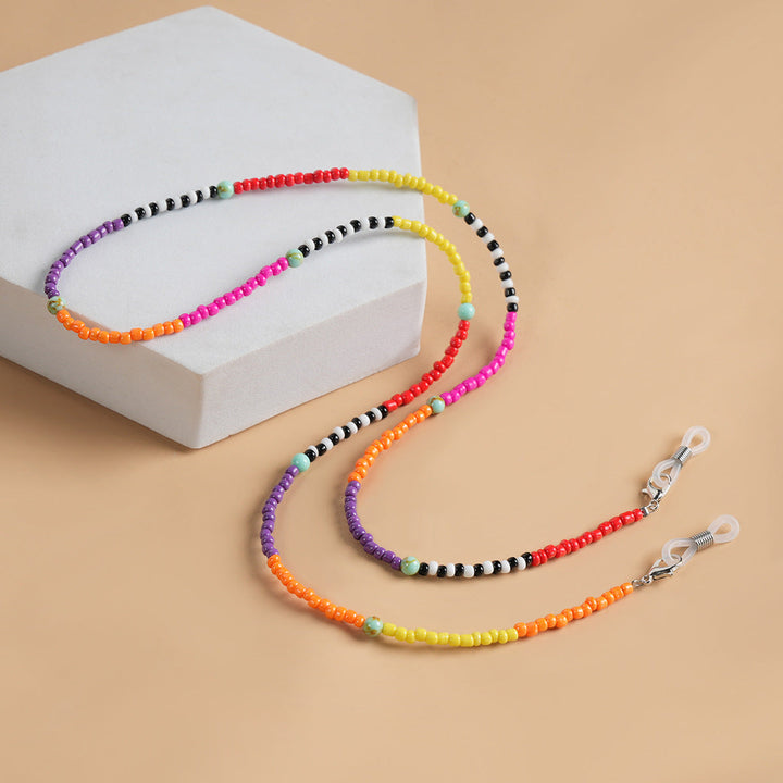 Colorful Handcrafted Beaded Eyewear Chain kalsten