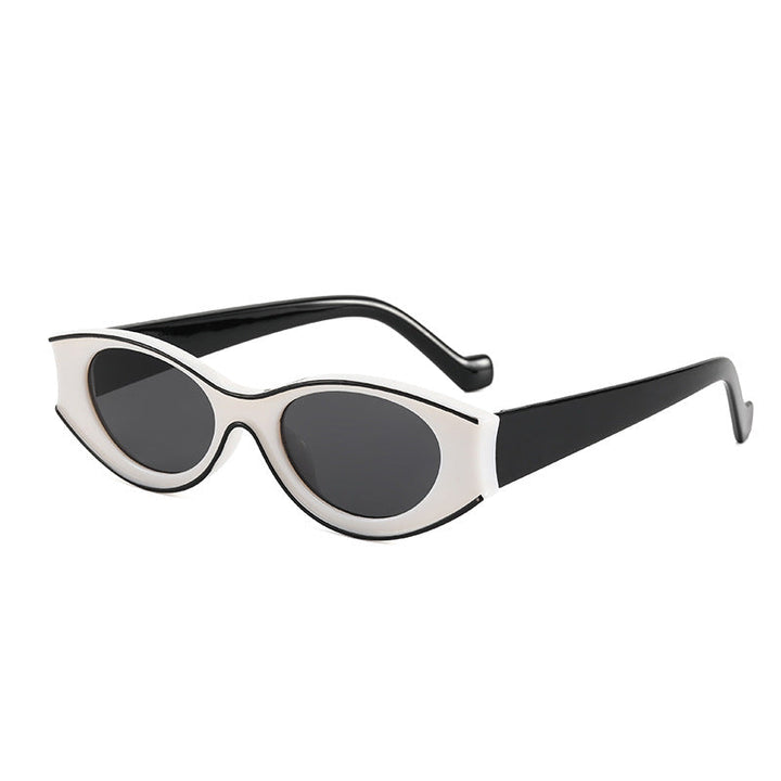 Women's Cat-Eye Sunglasses with Contrasting Frame Design Kalsten