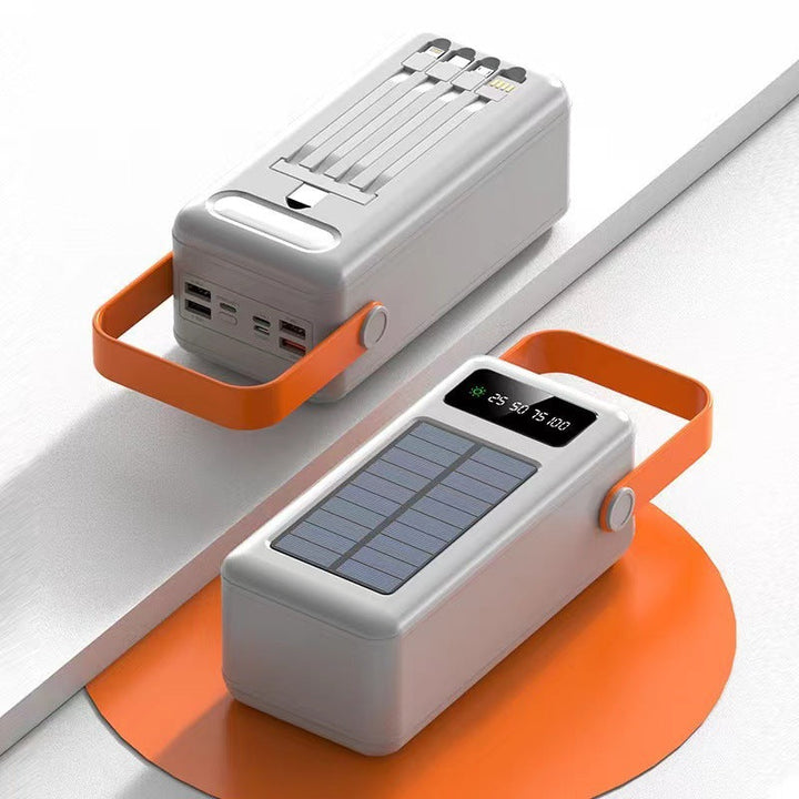 Portable solar charger with multifunctional LED display Kalsten