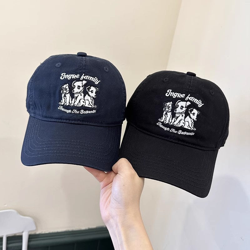 Women's Embroidered Pet-Themed Baseball Cap Kalsten