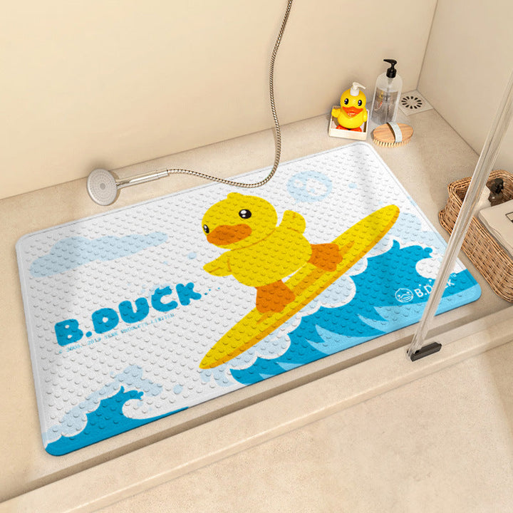 Playful Cartoon Shower Mat Kalsten