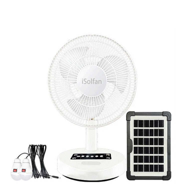 Ladies Solar-Powered Table Fan with Remote Control and Variable Speed Control Kalsten