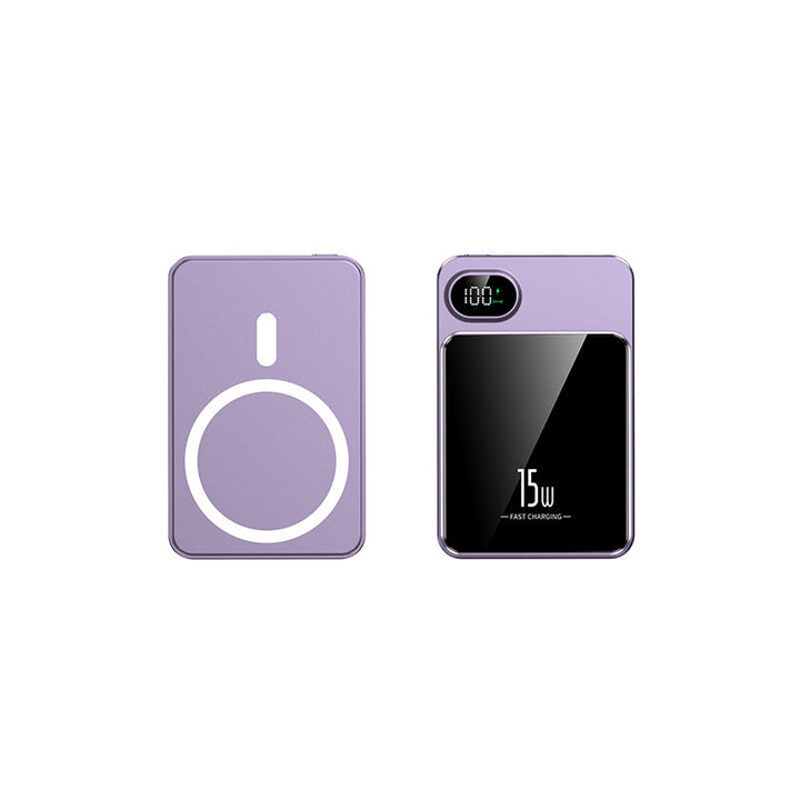 Magnetic Power Bank with fast Qi charging function and LCD display Kalsten