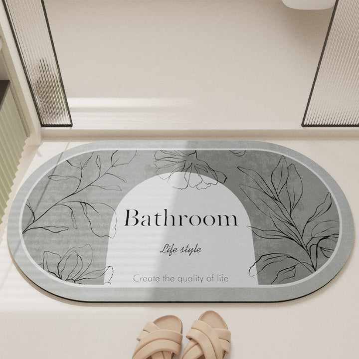 Stylish Decorative Bathroom Mat Kalsten