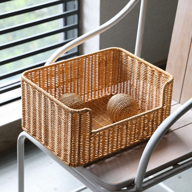 Woven Cube Storage Basket Kalsten