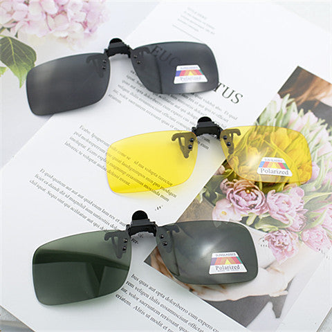 Women's Clip-On Sunglasses with Polarized Lenses Kalsten