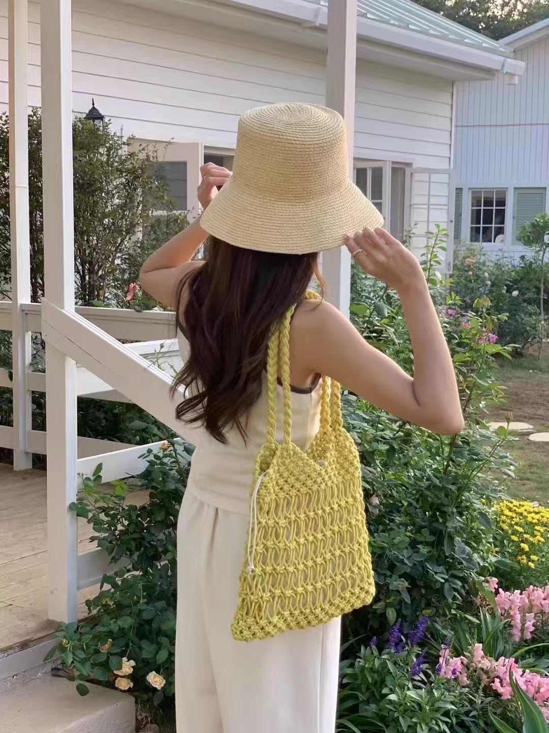 Trendy Mesh Handbag Kalsten