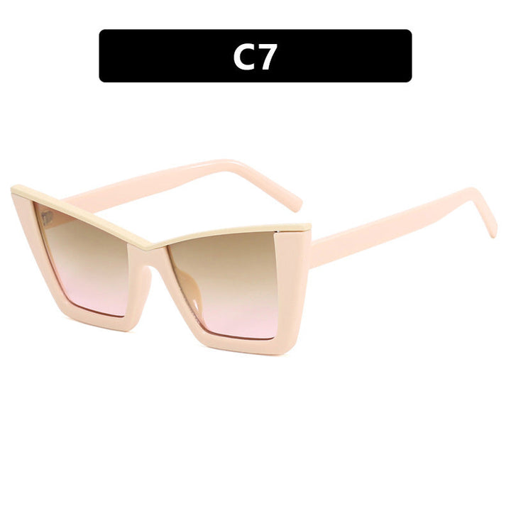 Women's fashionable sunglasses with a unique geometric frame Kalsten