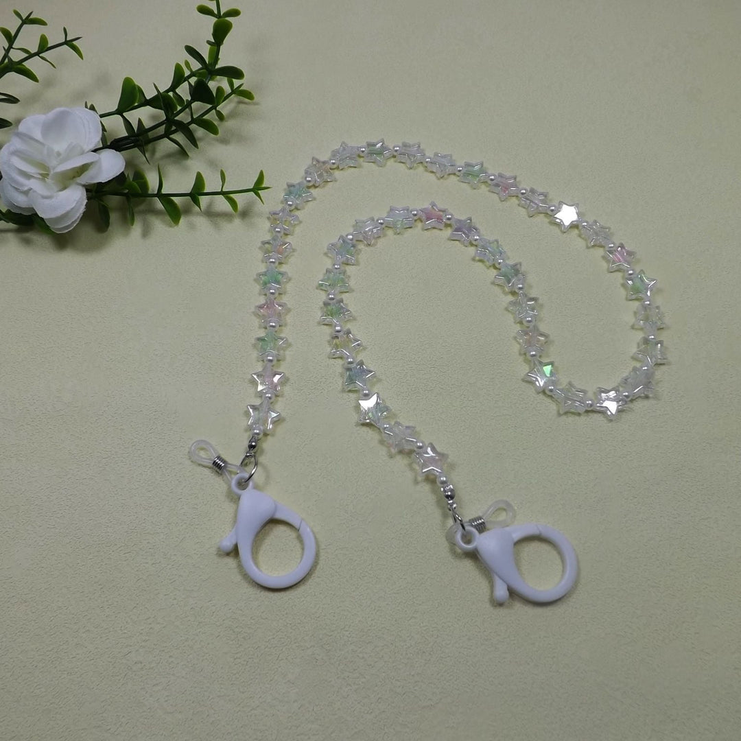 Glasses strap made of transparent resin Kalsten
