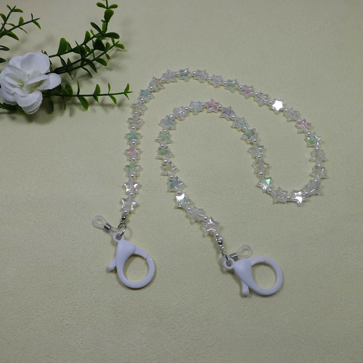 Glasses strap made of transparent resin Kalsten