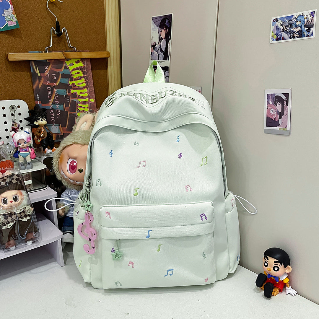 Musical-Themed Casual Backpack kalsten