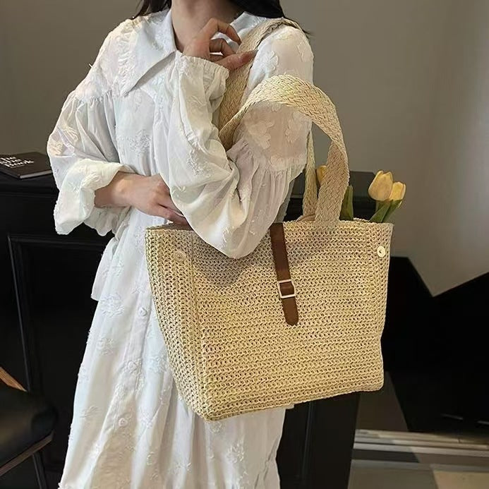 Handmade summer beach bag with durable fabric Kalsten