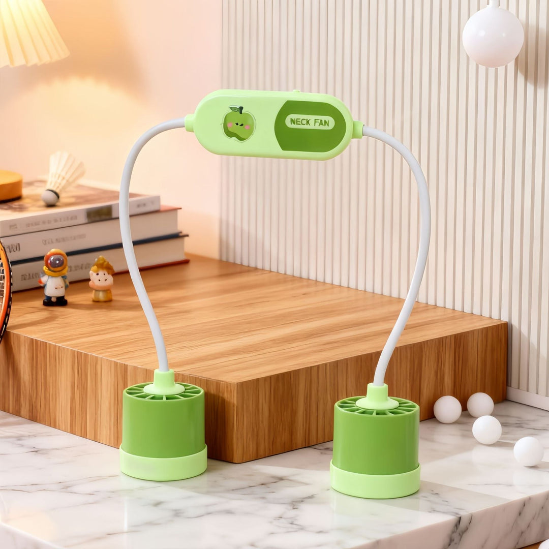Women's Portable Neck Fan with Flexible Design Kalsten