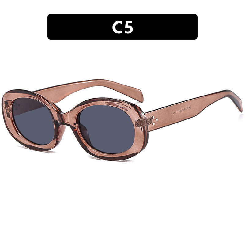 Ladies fashionable sunglasses in stylish oval design Kalsten