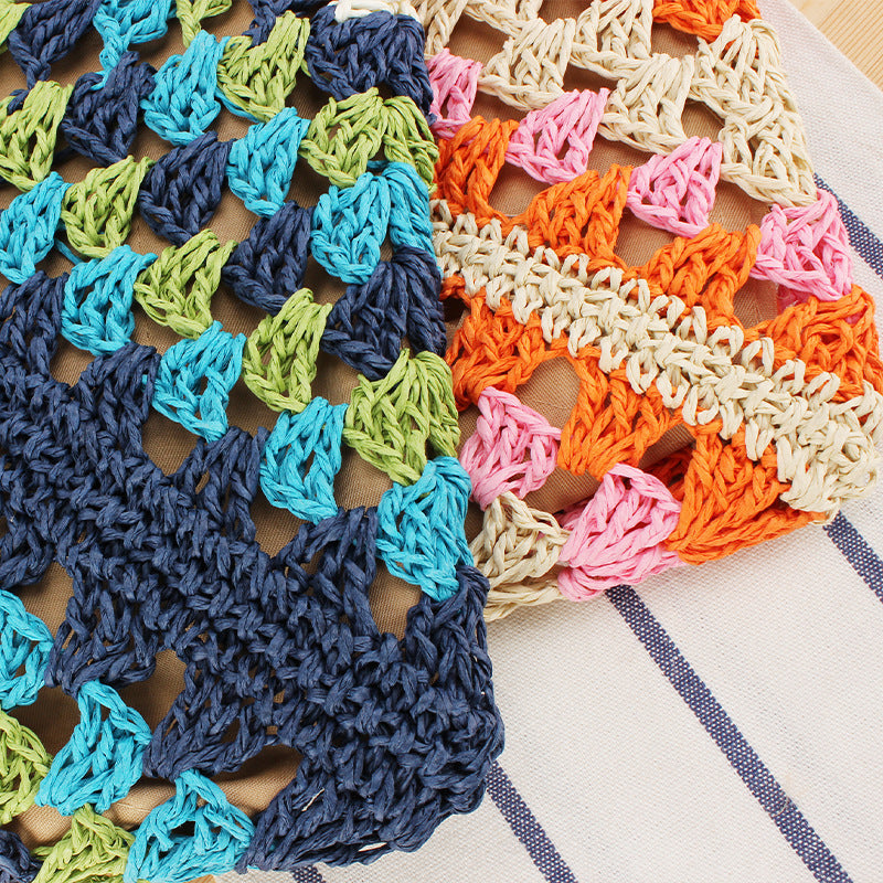 Designer crossbody bag in modern net design Kalsten