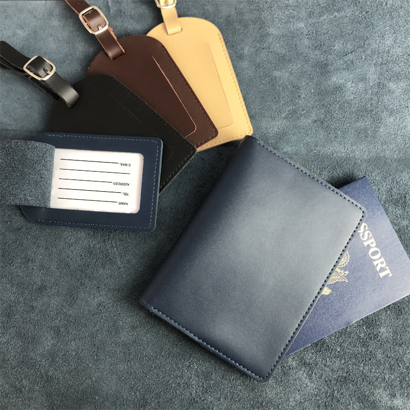 Vintage Leather Luggage Tag Kalsten