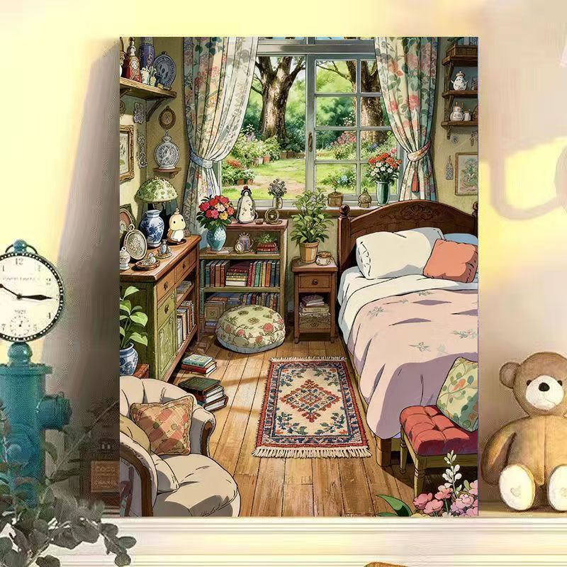 Cozy Home Interior Wall Art Kalsten