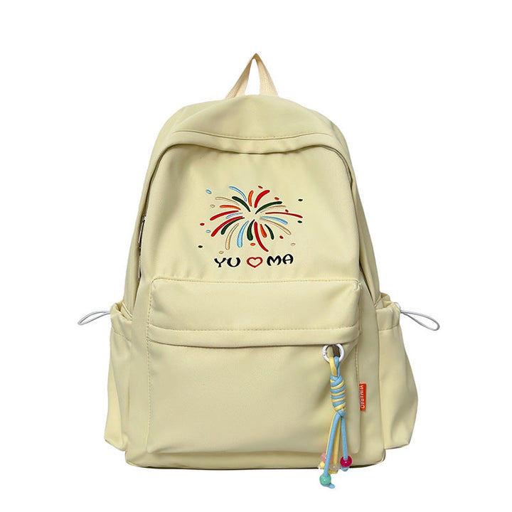 Casual Embroidered Backpack