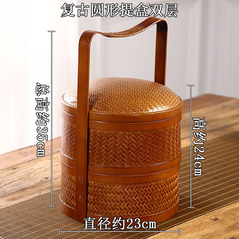 Women Vintage Storage Basket Kalsten