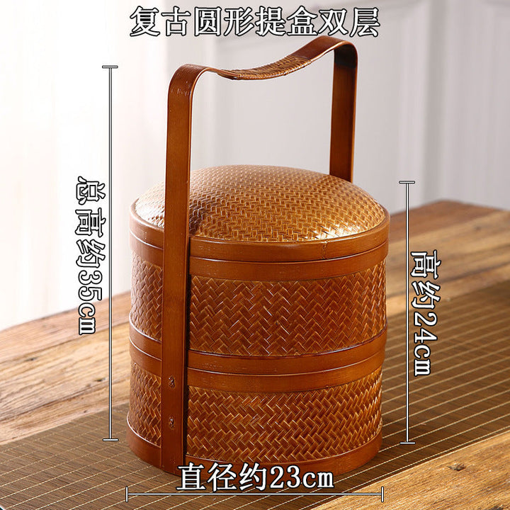 Women Vintage Storage Basket Kalsten