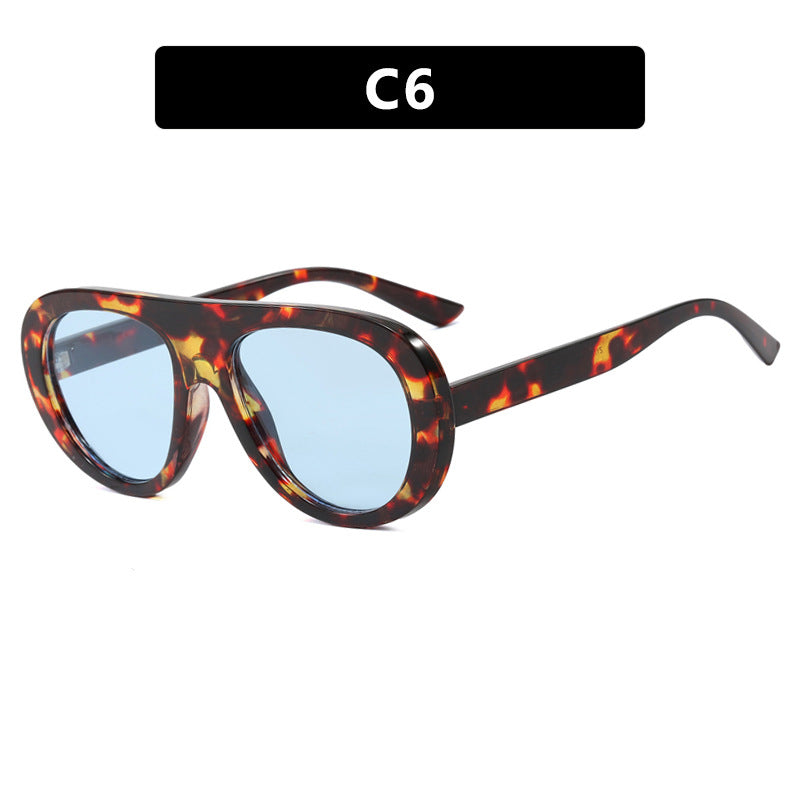 Women's stylish sunglasses with unique futuristic design Kalsten