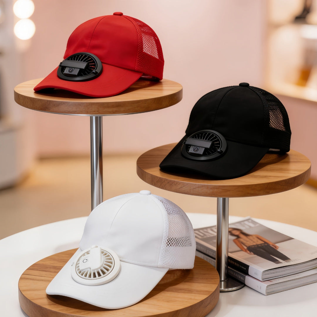 Cooling cap with integrated fan Kalsten