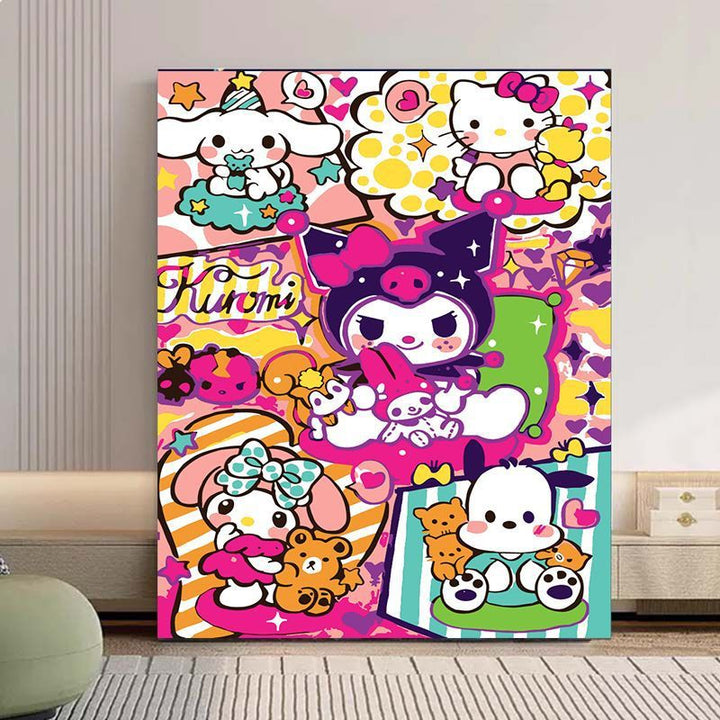 Cute Character Bath Time Wall Art Kalsten
