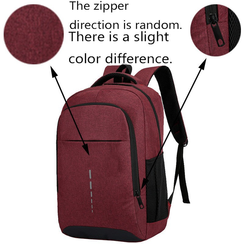 Ergonomic Backpack with Multiple Compartments and Reflective Elements Kalsten