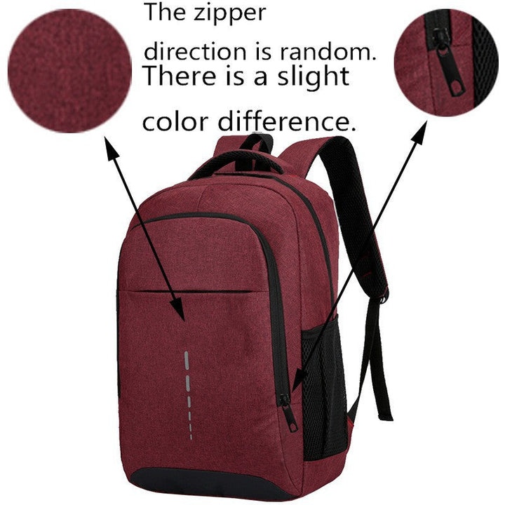 Ergonomic Backpack with Multiple Compartments and Reflective Elements Kalsten