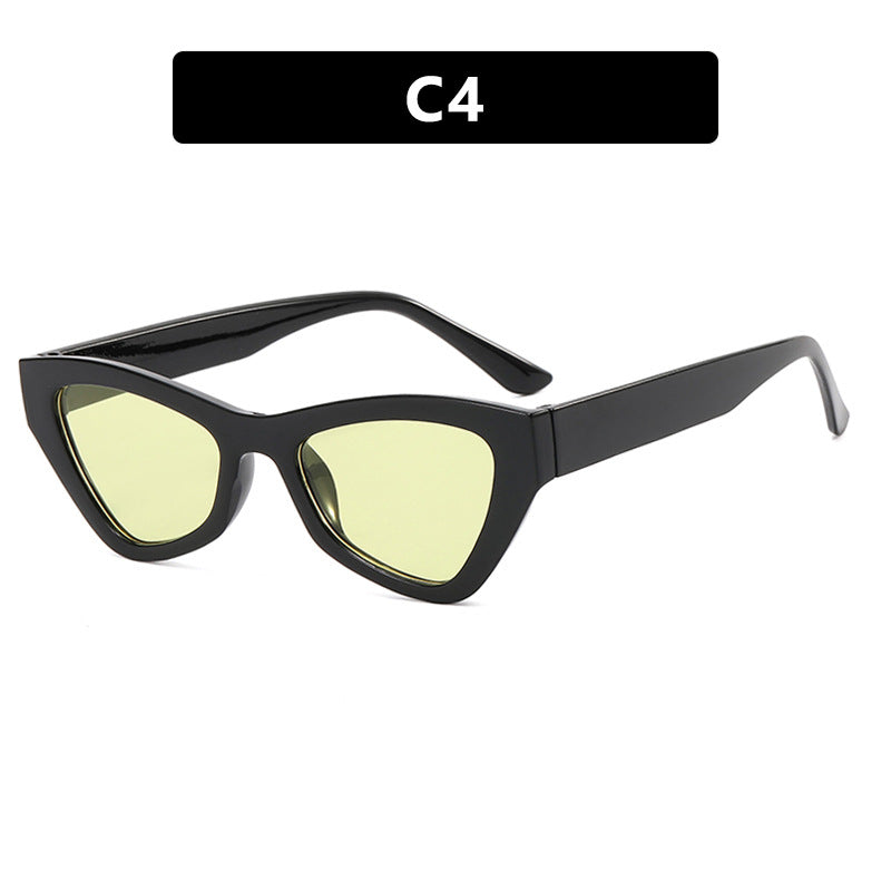 Women's fashion Cat-Eye sunglasses with transparent frame Kalsten