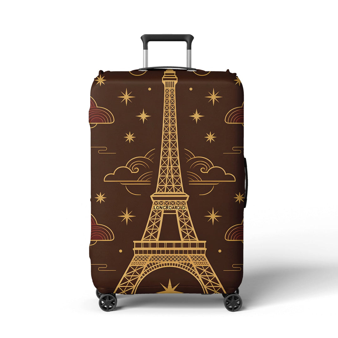 Women's Travel Trolley Kalsten  with elegant baroque pattern