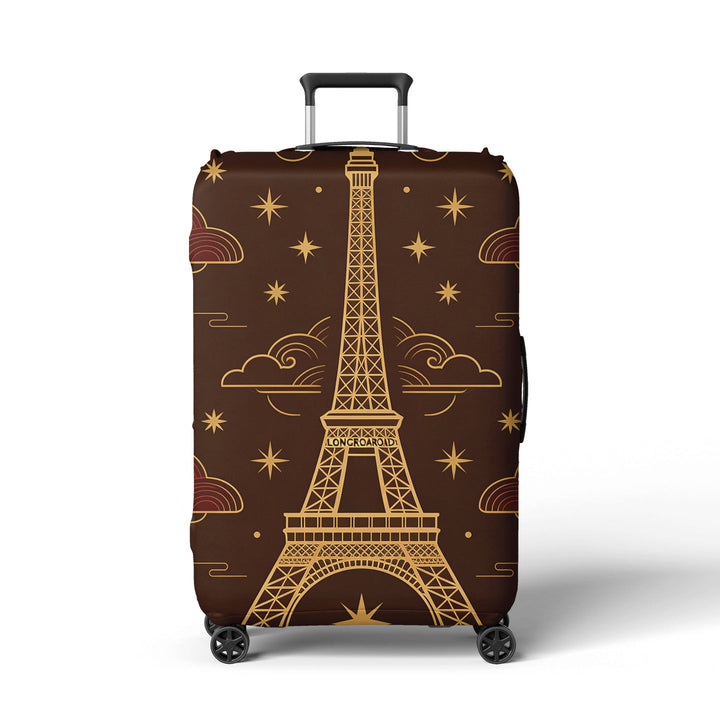 Women's Travel Trolley Kalsten  with elegant baroque pattern