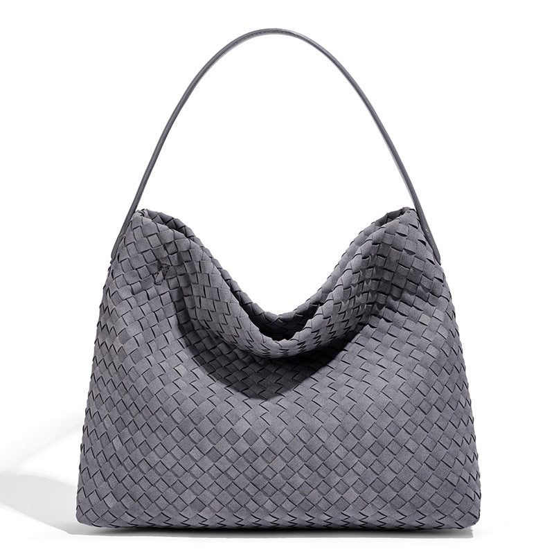 Oversized Woven Hobo Bag Acalora