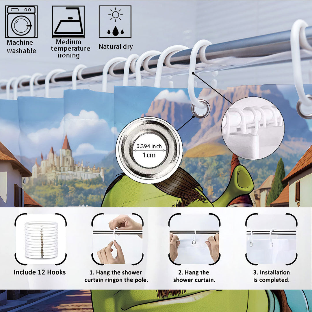 Cartoon Character Bathroom Decor Set Kalsten